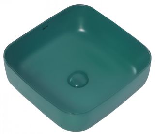 Раковина ABBER Rechteck AC2211MBG 39см тёмно-зелёный матовый